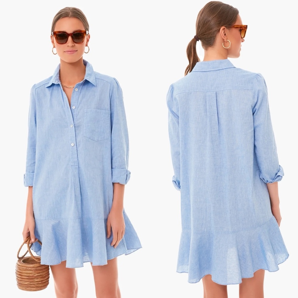 Tuckernuck Chambray Callahan Shirt Dress